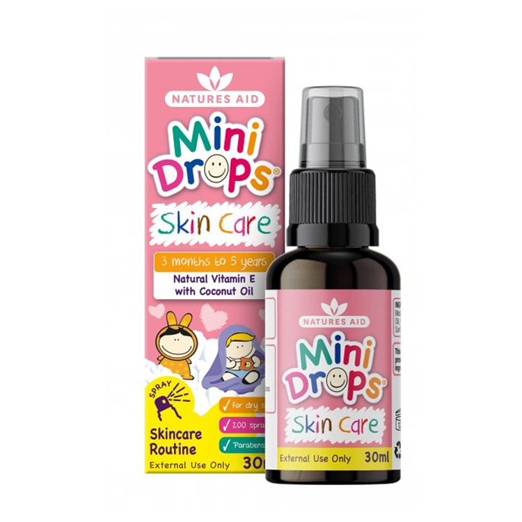 Natures Aid Mini Drops Skin Care 30ml - Natural Health Products